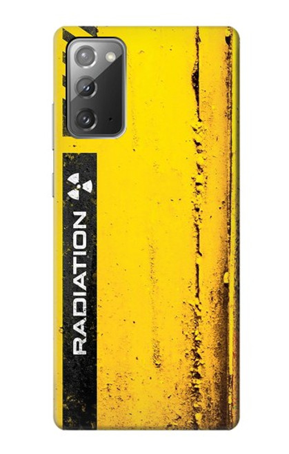 S3714 Radiation Warning Case For Samsung Galaxy Note 20