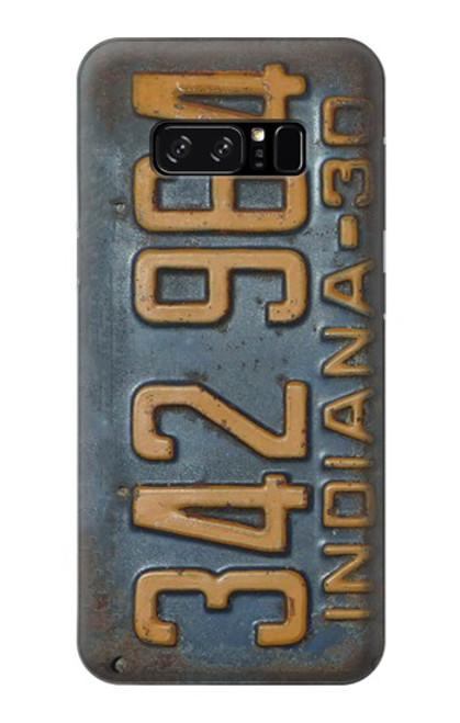 S3750 Vintage Vehicle Registration Plate Case For Note 8 Samsung Galaxy Note8