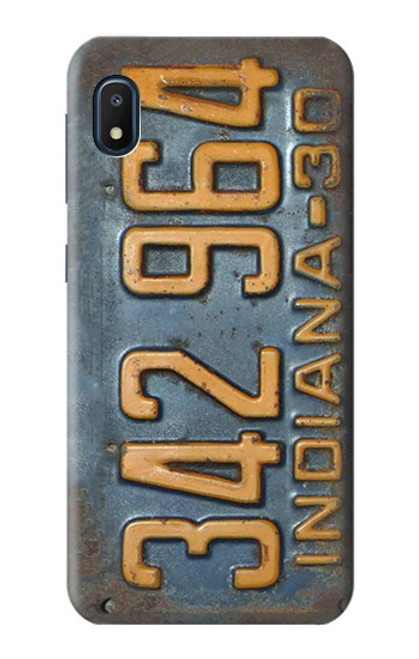 S3750 Vintage Vehicle Registration Plate Case For Samsung Galaxy A10e