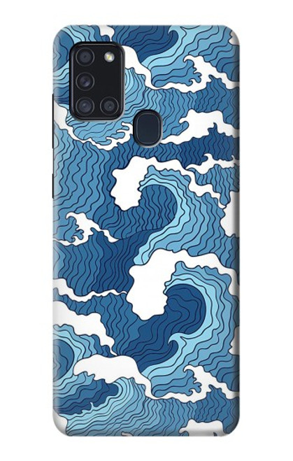 S3751 Wave Pattern Case For Samsung Galaxy A21s
