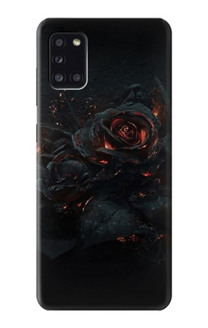 S3672 Burned Rose Case For Samsung Galaxy A31