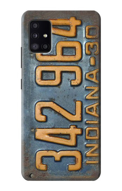 S3750 Vintage Vehicle Registration Plate Case For Samsung Galaxy A41