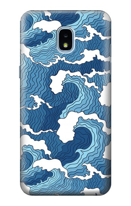 S3751 Wave Pattern Case For Samsung Galaxy J3 (2018), J3 Star, J3 V 3rd Gen, J3 Orbit, J3 Achieve, Express Prime 3, Amp Prime 3