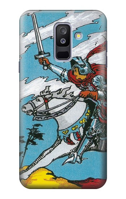S3731 Tarot Card Knight of Swords Case For Samsung Galaxy A6+ (2018), J8 Plus 2018, A6 Plus 2018