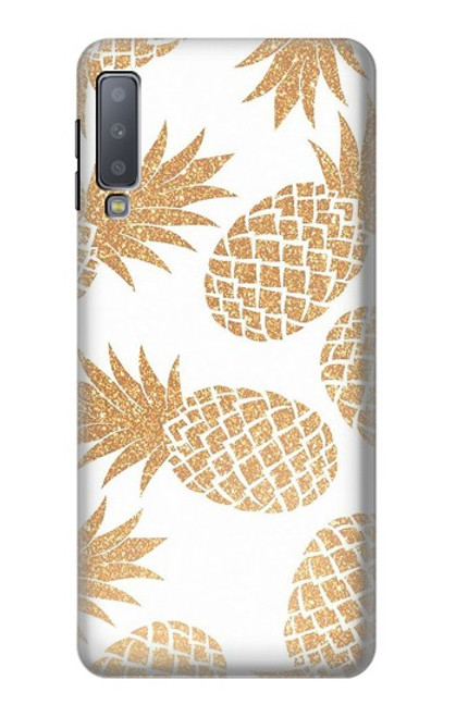 S3718 Seamless Pineapple Case For Samsung Galaxy A7 (2018)