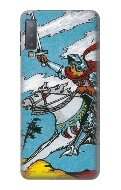 S3731 Tarot Card Knight of Swords Case For Samsung Galaxy A7 (2018)