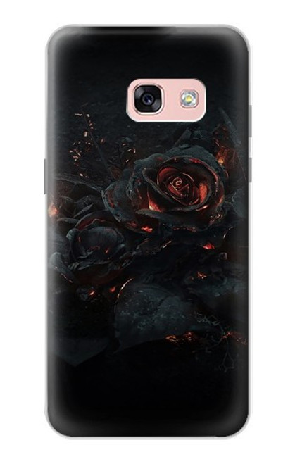 S3672 Burned Rose Case For Samsung Galaxy A3 (2017)