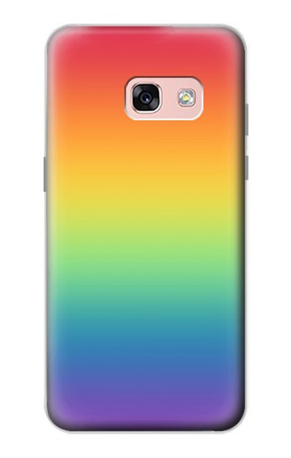 S3698 LGBT Gradient Pride Flag Case For Samsung Galaxy A3 (2017)