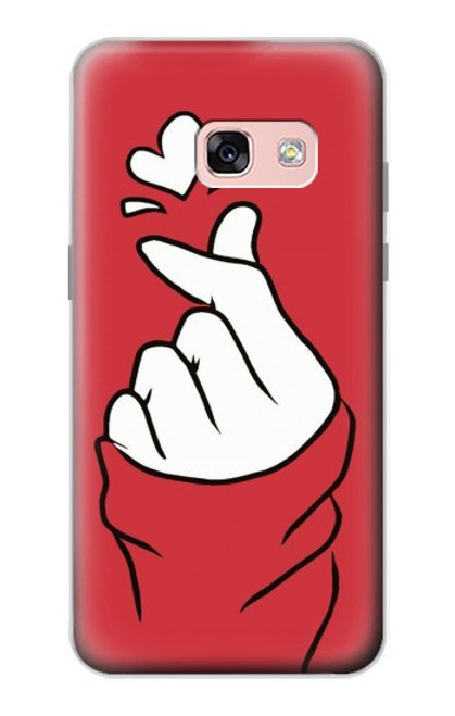 S3701 Mini Heart Love Sign Case For Samsung Galaxy A3 (2017)