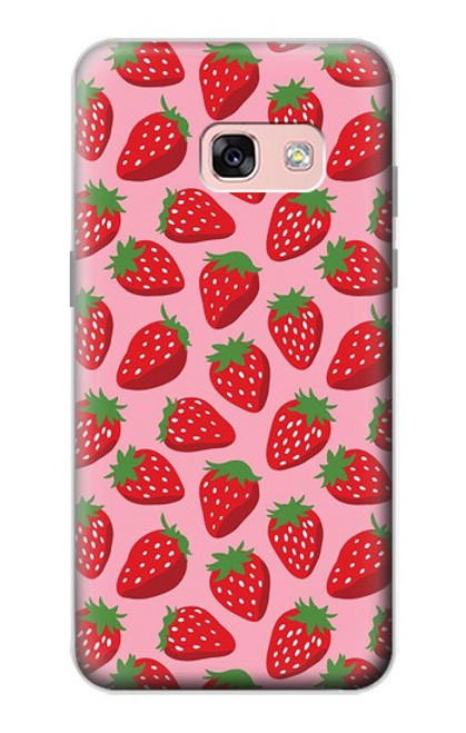 S3719 Strawberry Pattern Case For Samsung Galaxy A3 (2017)