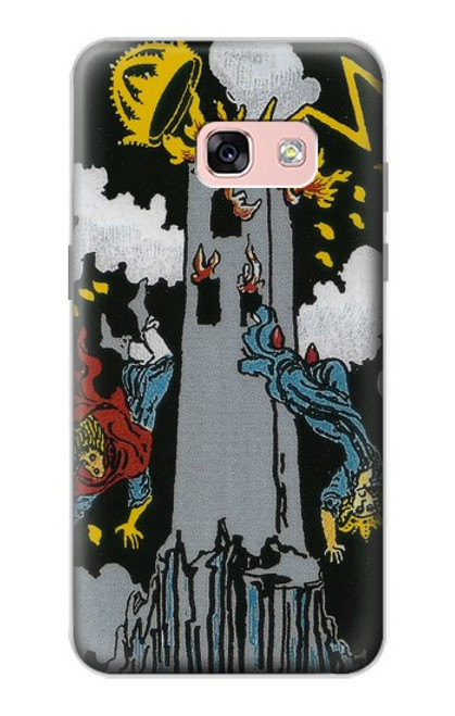 S3745 Tarot Card The Tower Case For Samsung Galaxy A3 (2017)