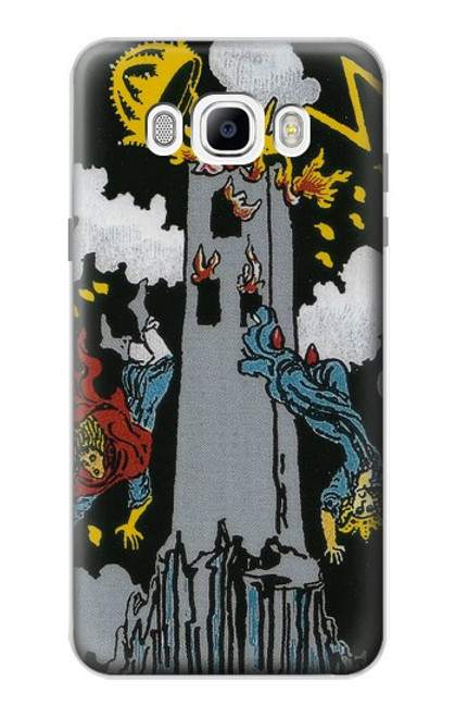 S3745 Tarot Card The Tower Case For Samsung Galaxy J7 (2016)