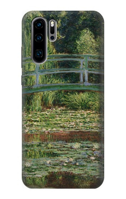 S3674 Claude Monet Footbridge and Water Lily Pool Case For Huawei P30 Pro