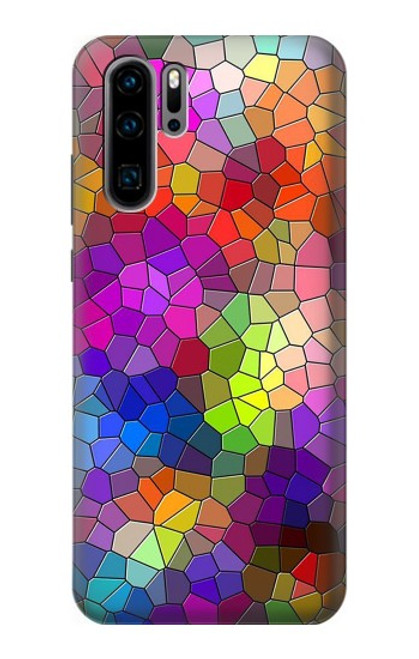 S3677 Colorful Brick Mosaics Case For Huawei P30 Pro