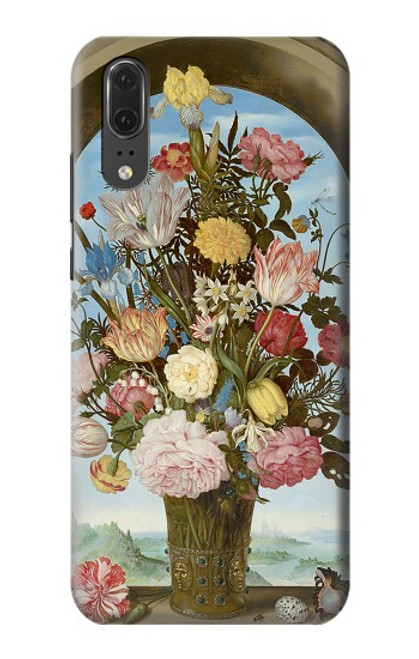 S3749 Vase of Flowers Case For Huawei P20
