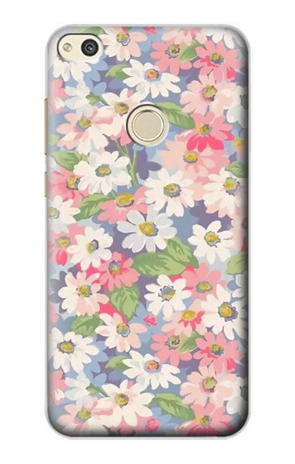 S3688 Floral Flower Art Pattern Case For Huawei P8 Lite (2017)