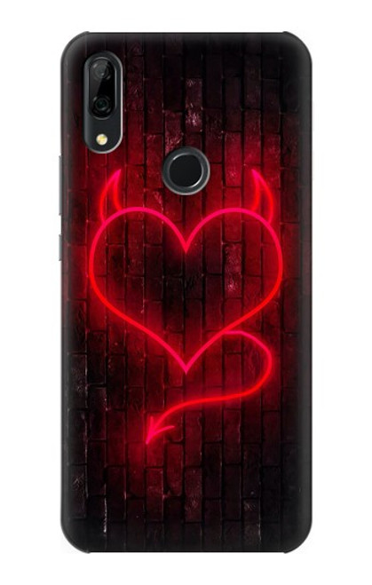 S3682 Devil Heart Case For Huawei P Smart Z, Y9 Prime 2019