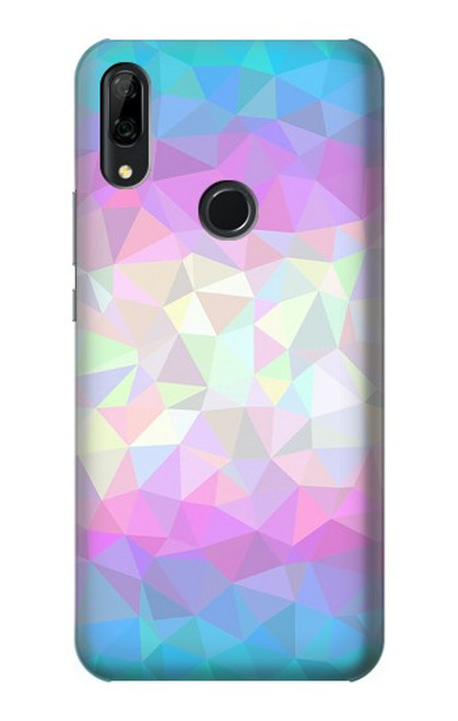 S3747 Trans Flag Polygon Case For Huawei P Smart Z, Y9 Prime 2019