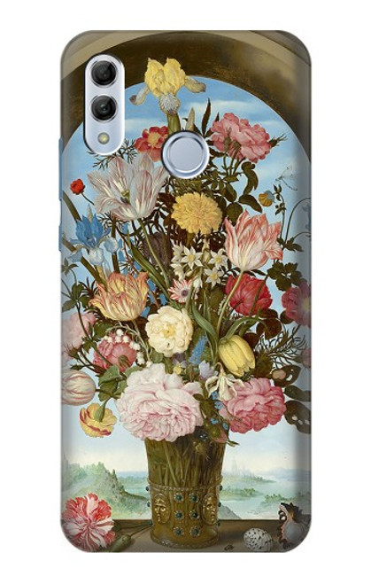 S3749 Vase of Flowers Case For Huawei Honor 10 Lite, Huawei P Smart 2019