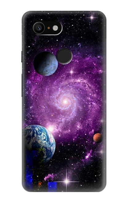 S3689 Galaxy Outer Space Planet Case For Google Pixel 3