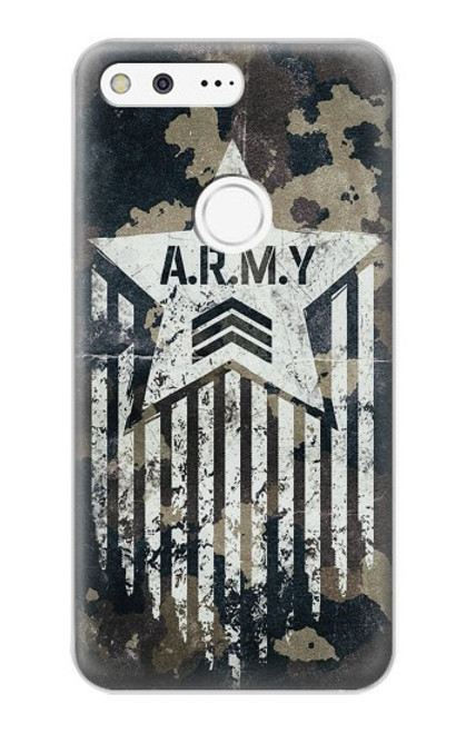S3666 Army Camo Camouflage Case For Google Pixel XL