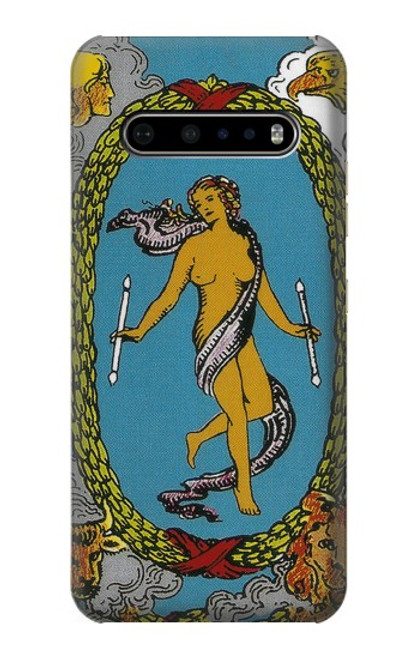 S3746 Tarot Card The World Case For LG V60 ThinQ 5G