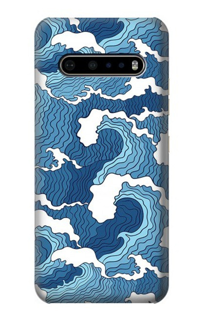 S3751 Wave Pattern Case For LG V60 ThinQ 5G