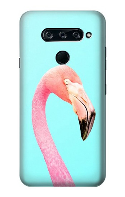 S3708 Pink Flamingo Case For LG V40, LG V40 ThinQ