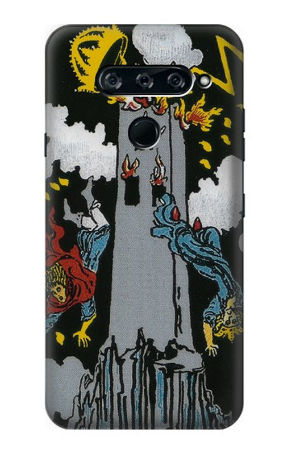 S3745 Tarot Card The Tower Case For LG V40, LG V40 ThinQ