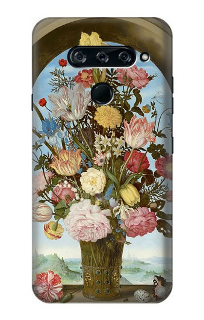 S3749 Vase of Flowers Case For LG V40, LG V40 ThinQ