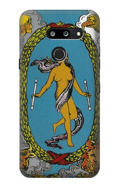 S3746 Tarot Card The World Case For LG G8 ThinQ