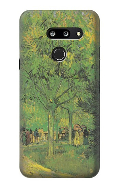 S3748 Van Gogh A Lane in a Public Garden Case For LG G8 ThinQ