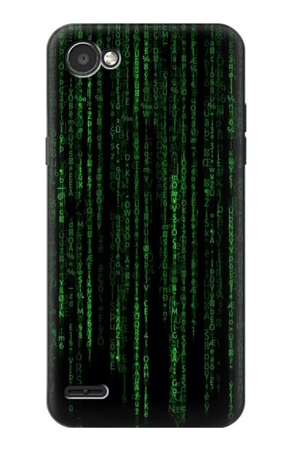 S3668 Binary Code Case For LG Q6