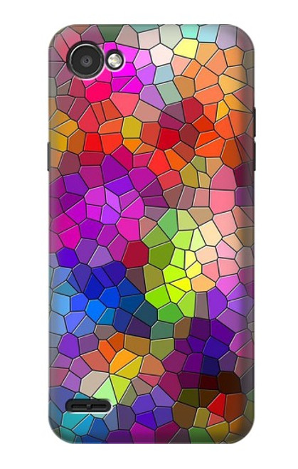 S3677 Colorful Brick Mosaics Case For LG Q6