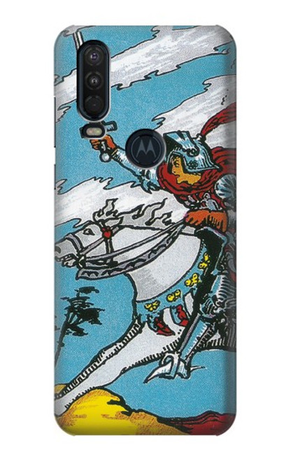 S3731 Tarot Card Knight of Swords Case For Motorola One Action (Moto P40 Power)