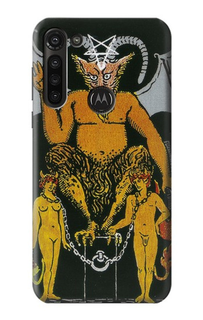 S3740 Tarot Card The Devil Case For Motorola Moto G8 Power