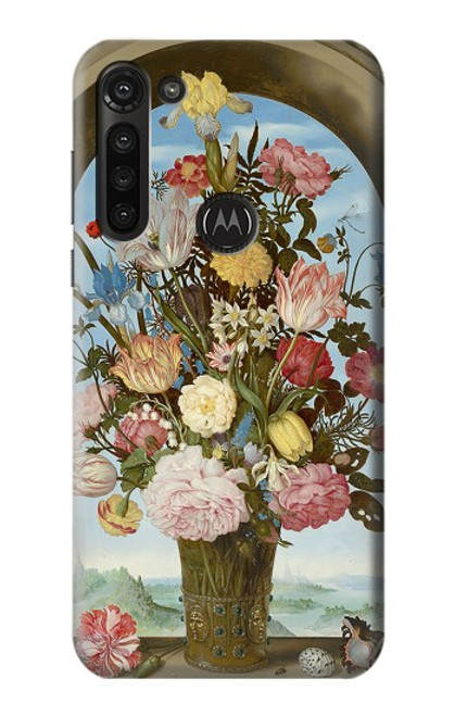 S3749 Vase of Flowers Case For Motorola Moto G8 Power