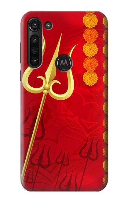S3788 Shiv Trishul Case For Motorola Moto G8 Power
