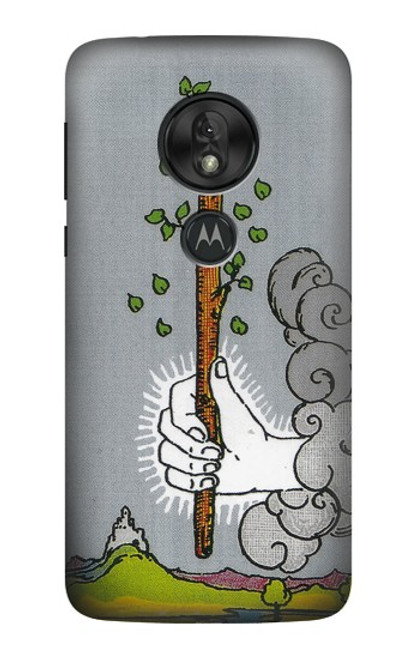 S3723 Tarot Card Age of Wands Case For Motorola Moto G7 Power