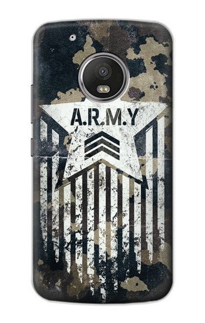 S3666 Army Camo Camouflage Case For Motorola Moto G5 Plus