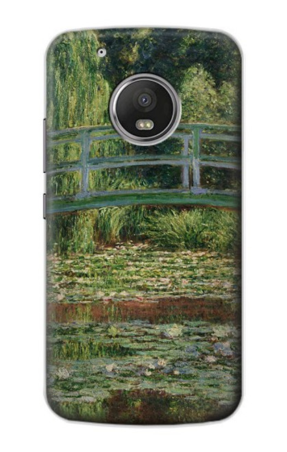 S3674 Claude Monet Footbridge and Water Lily Pool Case For Motorola Moto G5 Plus