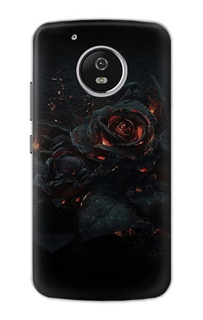 S3672 Burned Rose Case For Motorola Moto G5