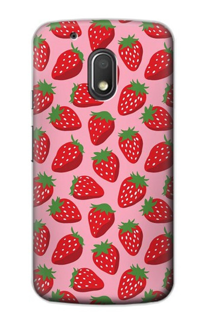 S3719 Strawberry Pattern Case For Motorola Moto G4 Play