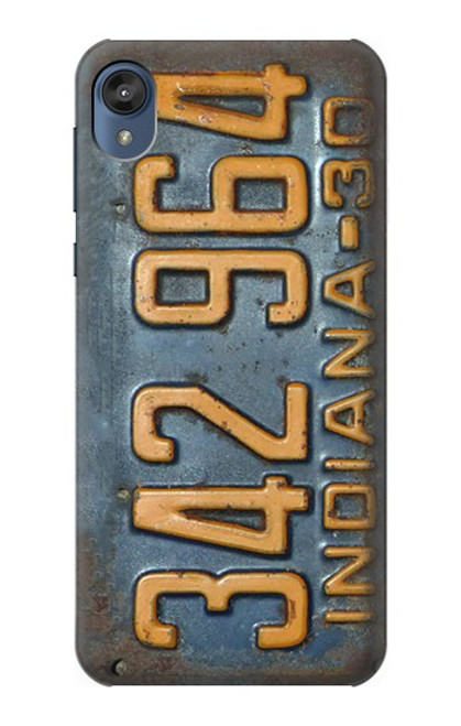 S3750 Vintage Vehicle Registration Plate Case For Motorola Moto E6, Moto E (6th Gen)