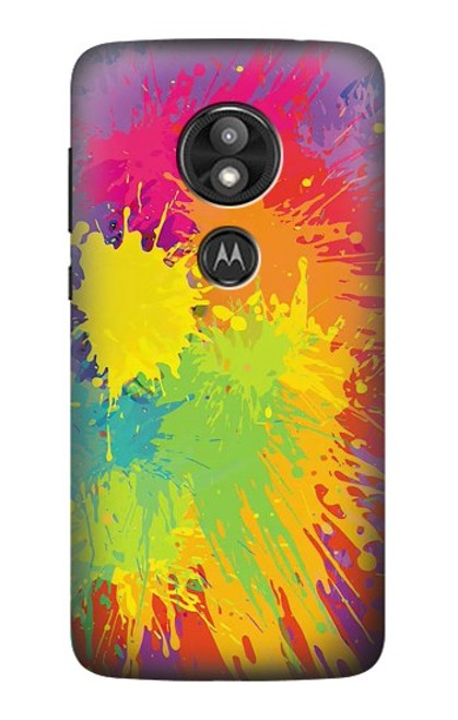 S3675 Color Splash Case For Motorola Moto E Play (5th Gen.), Moto E5 Play, Moto E5 Cruise (E5 Play US Version)