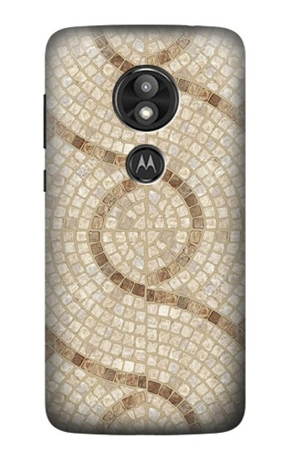 S3703 Mosaic Tiles Case For Motorola Moto E Play (5th Gen.), Moto E5 Play, Moto E5 Cruise (E5 Play US Version)