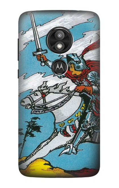 S3731 Tarot Card Knight of Swords Case For Motorola Moto E Play (5th Gen.), Moto E5 Play, Moto E5 Cruise (E5 Play US Version)