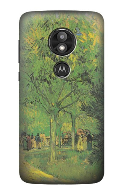 S3748 Van Gogh A Lane in a Public Garden Case For Motorola Moto E Play (5th Gen.), Moto E5 Play, Moto E5 Cruise (E5 Play US Version)