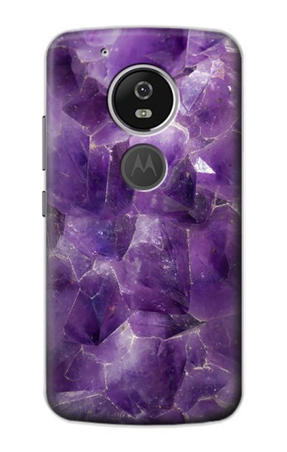 S3713 Purple Quartz Amethyst Graphic Printed Case For Motorola Moto G6 Play, Moto G6 Forge, Moto E5