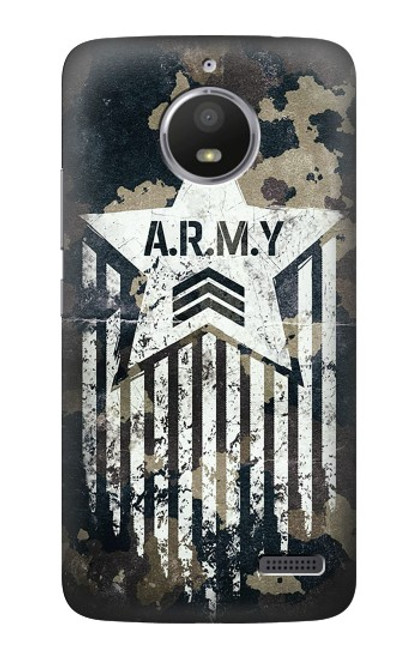 S3666 Army Camo Camouflage Case For Motorola Moto E4